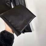 Commando NWOT Faux Leather Crop Flare Pant Legging Size Small Photo 6