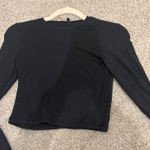 SKIMS  black, long sleeve shirt Photo 0