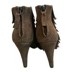 Banana Republic  Darcy Fringe Ankle Suede Bootie, Sz 7 Photo 7