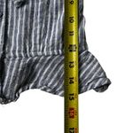 Japna  Blue/White Striped Smocked Cotton Tank Top Women Size Small | 23-7 Photo 3