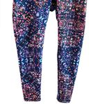 Oiselle  Women’s Sz Small Spandos Leggings in Disco Print Cropped Photo 3