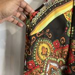 NY&Co Women’s Boho Print Sleeveless Neck Tie Tunic/Mini dress Photo 4