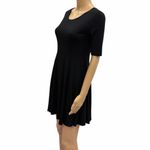 Popular Basics  Elegant Black Mini Dress Photo 4
