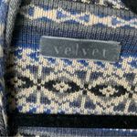 Anthropologie Velvet Graham Spencer wool aztec southwestern fringe sweater‎ cardigan western M Photo 3