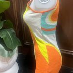 Jaded London Jaded LondonColorful Button-Up Romper rave festival Photo 1