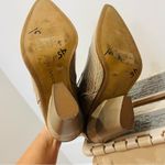 Gianni Bini  boots tan snake skin maelyie croc size 6 Photo 4