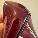 Agent Provocateur Burgundy Patent Leather Pumps Size 39 Red Photo 6