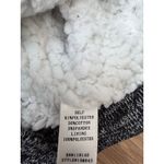 Michael Kors Michael Sherpa Lined Hoodie Zip Up Jacket Gray Soft Knit Women M Photo 3