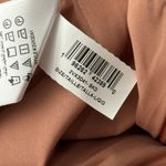 BCBGMAXAZRIA  Romper Womens Large‎ Orange Sunkissed Ruffle Feminine Casual Party Photo 7