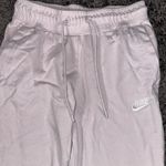 Nike  Essential Joggers‎ Sweatpants Drawstring Lavender XS Photo 4