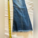 KanCan x Maurices Womens Flare Jeans Plus Size 16 Medium Wash Stretch Raw Hem Blue Photo 6