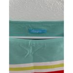 J. McLaughlin  Nicola Dress Orange‎ Blue Stripe Catalina Cloth Resortwear Travel Photo 2