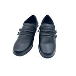 Easy Street Size 6.5 WW Side Zipper Business Casual Heeled Loafers Synthetic Photo 2