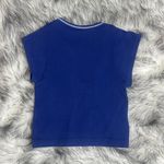ribbed royal blue crop top Photo 1