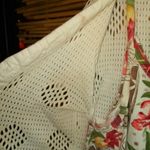 Zoey & Beth M Boho Crocheted Crop Jacket Dress Red Size M Photo 3