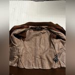 Black Rivet  Women's Brown Leather Jacket Photo 4