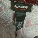 Avenue Vintage 90s Paisley Tulip Skirt 26/28 Red Photo 3