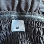 Smock Tiered Maxi Dress With Side Pockets Black Size XL Photo 5