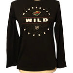 Minnesota Wild NHL Long Sleeve Tee Medium Red Photo 0