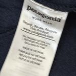 Patagonia Women’s Cotton Quilt Navy Zip Up Hoodie Sweatshirt Photo 3