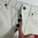 NEW SER.O.YA Mid Rise Jean Short Sz 26 Cut Off White Denim Distressed Destroyed Photo 3