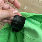 BDG NWT Urban Outfitters  A-line Shorts Bright Green Denim Chewed Hem Sz 26 Photo 6