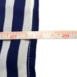 THML Black White Stripes Green Aztec Tribal Print Racerback Tank Top Large Photo 8