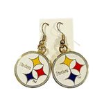 NFL Pittsburgh Steelers Team Earrings Logo Y2K Photo 3