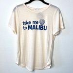 Emory park Take Me To Malibu Sheer Tee Size Small Photo 0