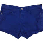 Abercrombie & Fitch Abercrombie Bright Blue Cutoff Jean Shorts High Rise Size 2 / 26 Photo 0