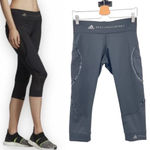 Adidas by Stella Mccartney Black Performance Essentials 3/4 Leggings Size‎ Small Photo 1