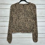 Billabong  Starry Nights Leopard Print Top Size Large Photo 2