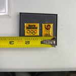 Vintage Sports Illustrated 1988 Seoul Olympics Enamel Pin Set Yellow Photo 3