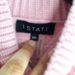 1. State 1.‎ State Cable Knit Baby Pink Slim Turtleneck Sweater Size XXS Photo 4