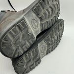 Women's Brahma Steel Toe Brown Leather Work Boots 8 Photo 6