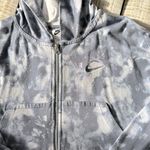 Nike Womens CloudBlue Tiedye Icon Slash Zippered Hoodie Size Large Photo 1