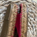 Ralph Lauren Lauren Ralph Lauren Caliana Fuchsia Suede Espadrille Sandals Size 7.5 Photo 7