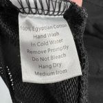 Moche Black Mesh Panel Crop Top Size XXS Athletic Short Sleeve Streetwear Photo 5