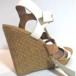 Jessica Simpson 'Casie' Ivory/Tan Leather Platform Photo 1