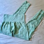 NVGTN Sage Green Camo Seamless Leggings Small Photo 2