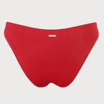 Berlook Red Solid Low Waisted Bikini BOTTOM ONLY 1130 Photo 4