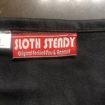 Sloth Steady Original festival pins And apparel Co. Zip‎ Up jacket Women’s L Black Size L Photo 4