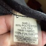 Title Nine Womens Size Large Control Raincoat Trench Dark Gray Outdoor Active Photo 11