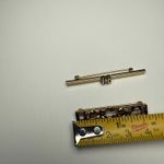 Avon Gold Tone Bar Brooch Pin Signed Lot Of 2 Photo 2