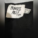 Princess Polly  Charvi Net Sleeve Black Ruched Elegant Mini dress Photo 3