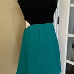 Like Mynded Boutique Cut Out Strapless Two Tone Chiffon Dress Photo 1