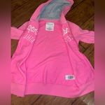 Aeropostale Vintage Pink and Gray Hoodie sweatshirt top pink size XS Photo 6