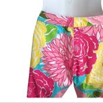 Lilly Pulitzer Floral Capris Vintage 1990s Size 4 Photo 10