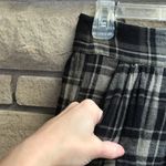 Leon & Harper Schoolgirl Plaid Flannel Skirt Black Green Grunge 90s Goth small Photo 3