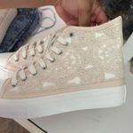 American Eagle AE Crochet Platform High-Top Sneaker Photo 3